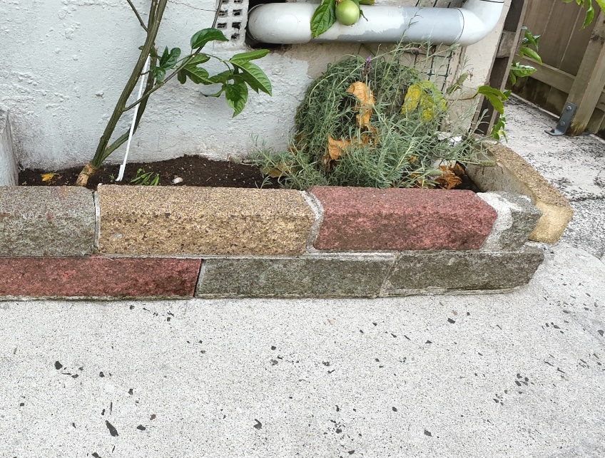 After Block Wall Treatment