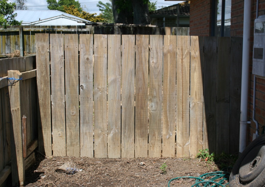 After Small Fence Clean